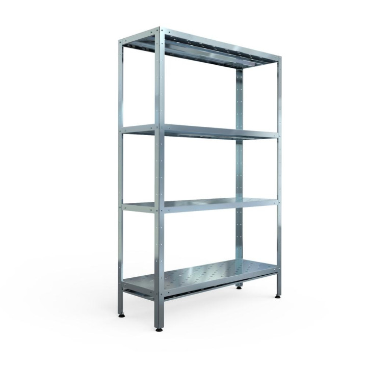 Стеллаж производственный «ASSUM-Standart» СТППЭ-15/4 (1500х400х1800)