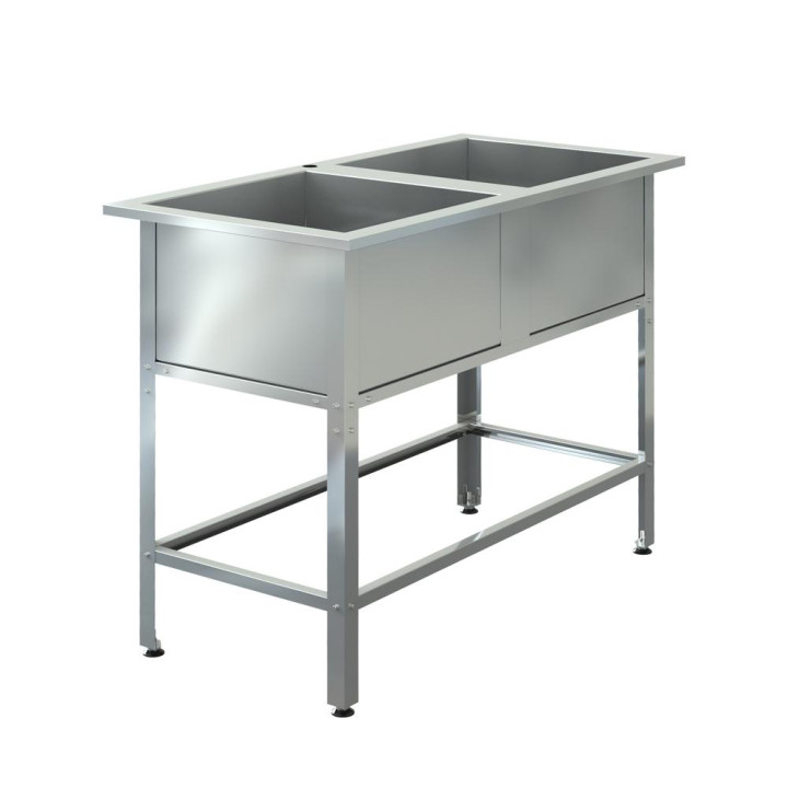 Ванна моечная «ASSUM-Standart» ВМЭ-2/600 (1400х700х850)