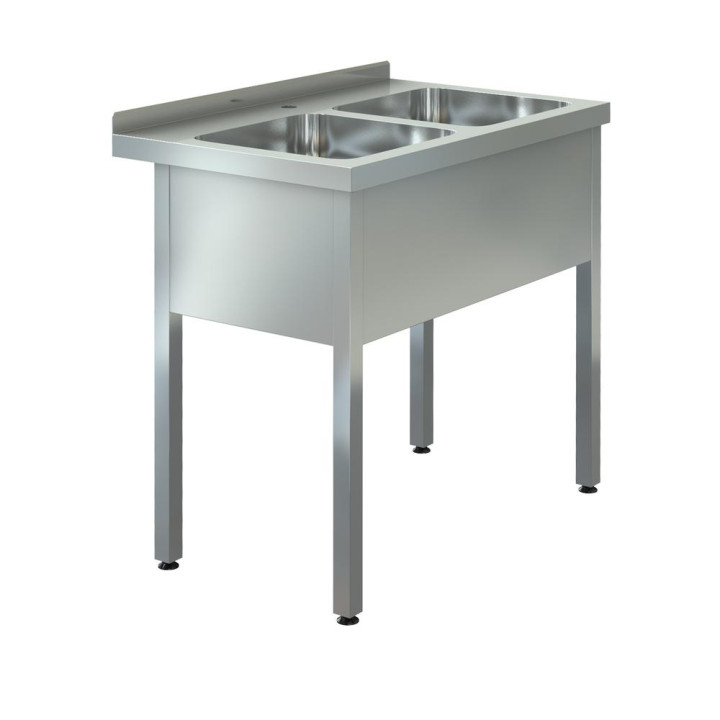 Ванна моечная «ASSUM-Premium» ВМП-2/500 (1150х700х850)