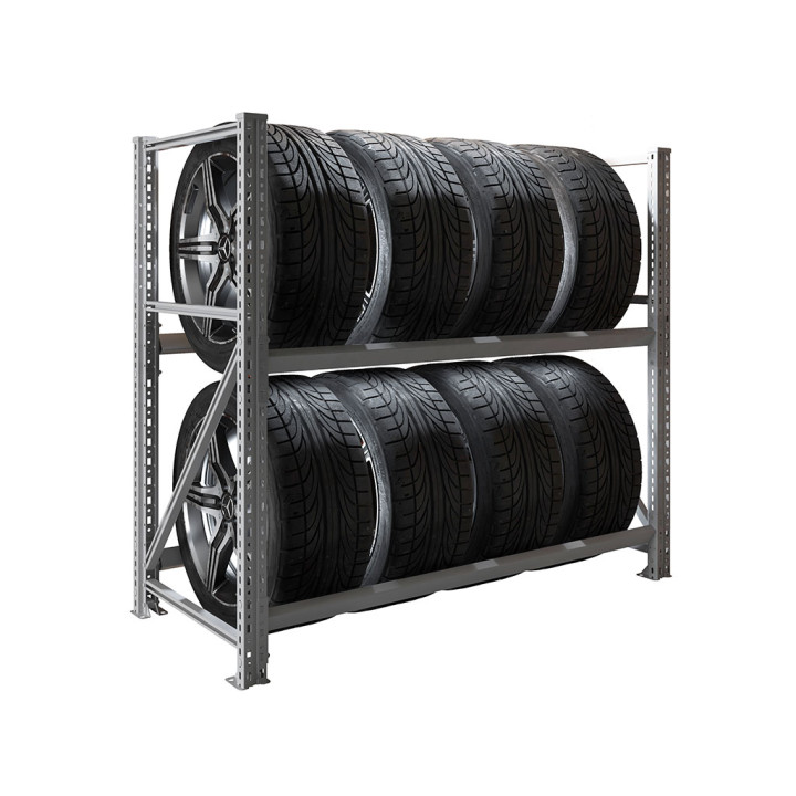 Стеллаж MS Pro 1200/1353x606 стационарный для хранения 8 шин *