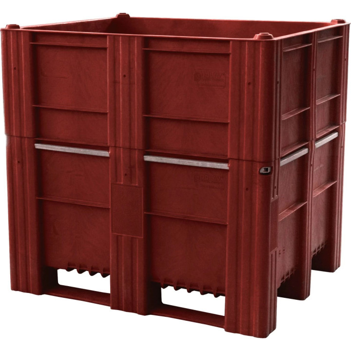 BoxPallet 1200х1000х1140мм сплошной, арт. 11-100-НА-АСЕ (1140), код: 06803