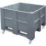 BoxPallet 1200х1000х900 мм сплошной на колесах желтый, арт. 11-100-WA ACE (Вар.1) , код: 07393