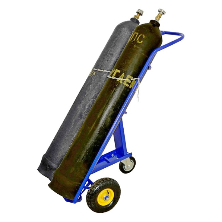 Тележка для перевозки двух газовых баллонов ГБ 2 (г/п 220кг)